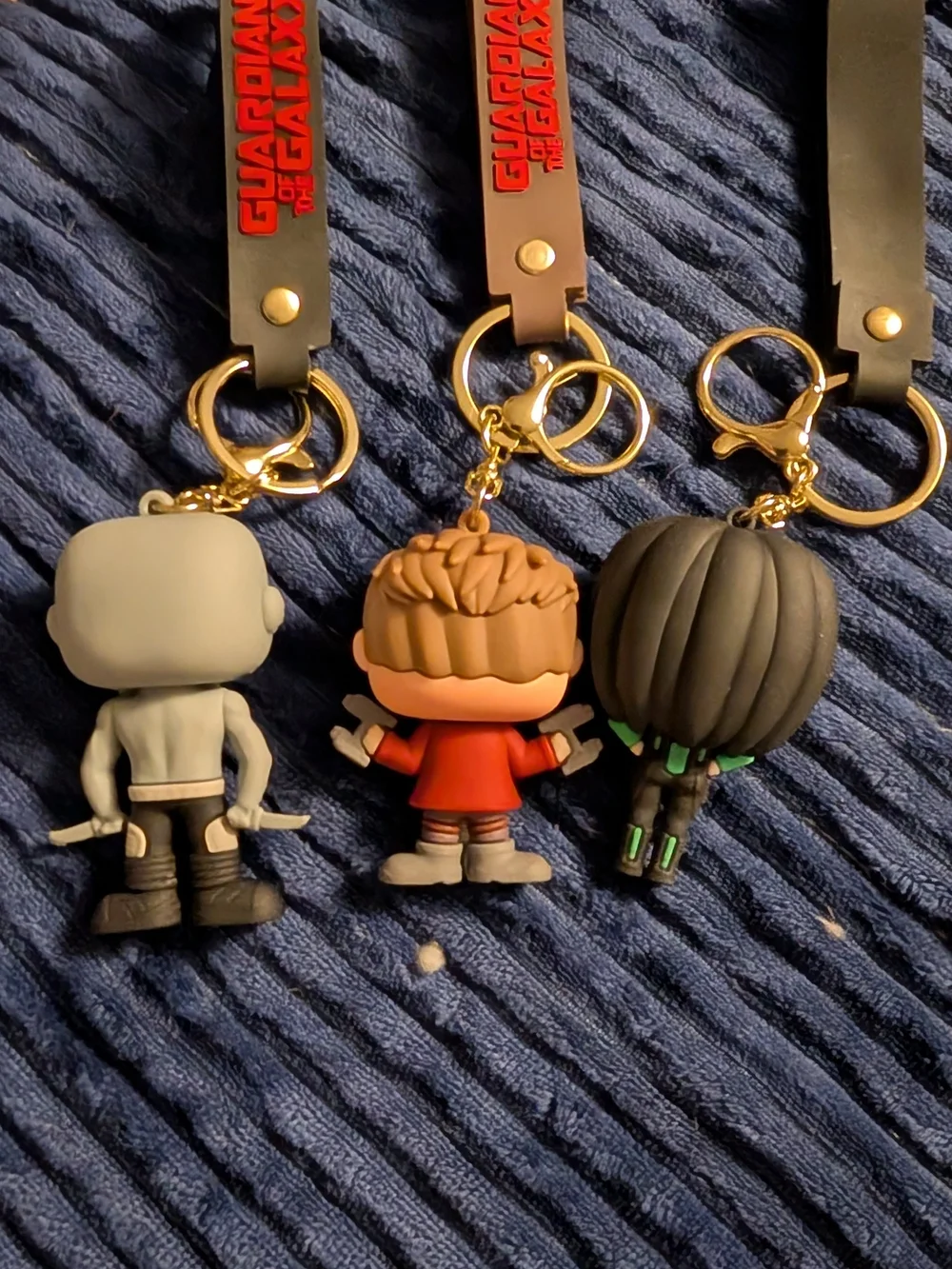 3 Guardians of the Galaxy Keychain Set
